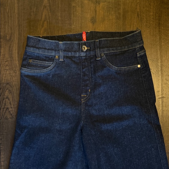 SpanxShape Everywear wide leg jeans NWOT - Picture 7 of 10